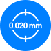 精度高達0.020mm